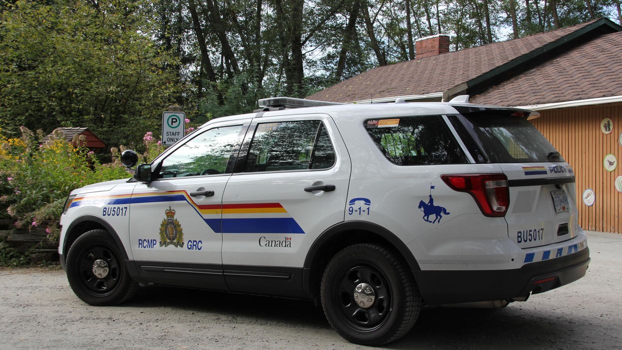 A B.C. RCMP vehicle.