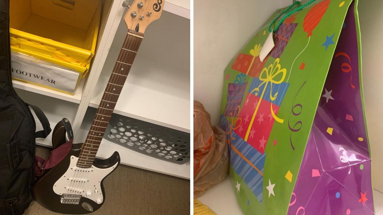 A Bag Full Of Sexy Items & A Guitar Are Just Some Of The Things Left Behind On GO Transit