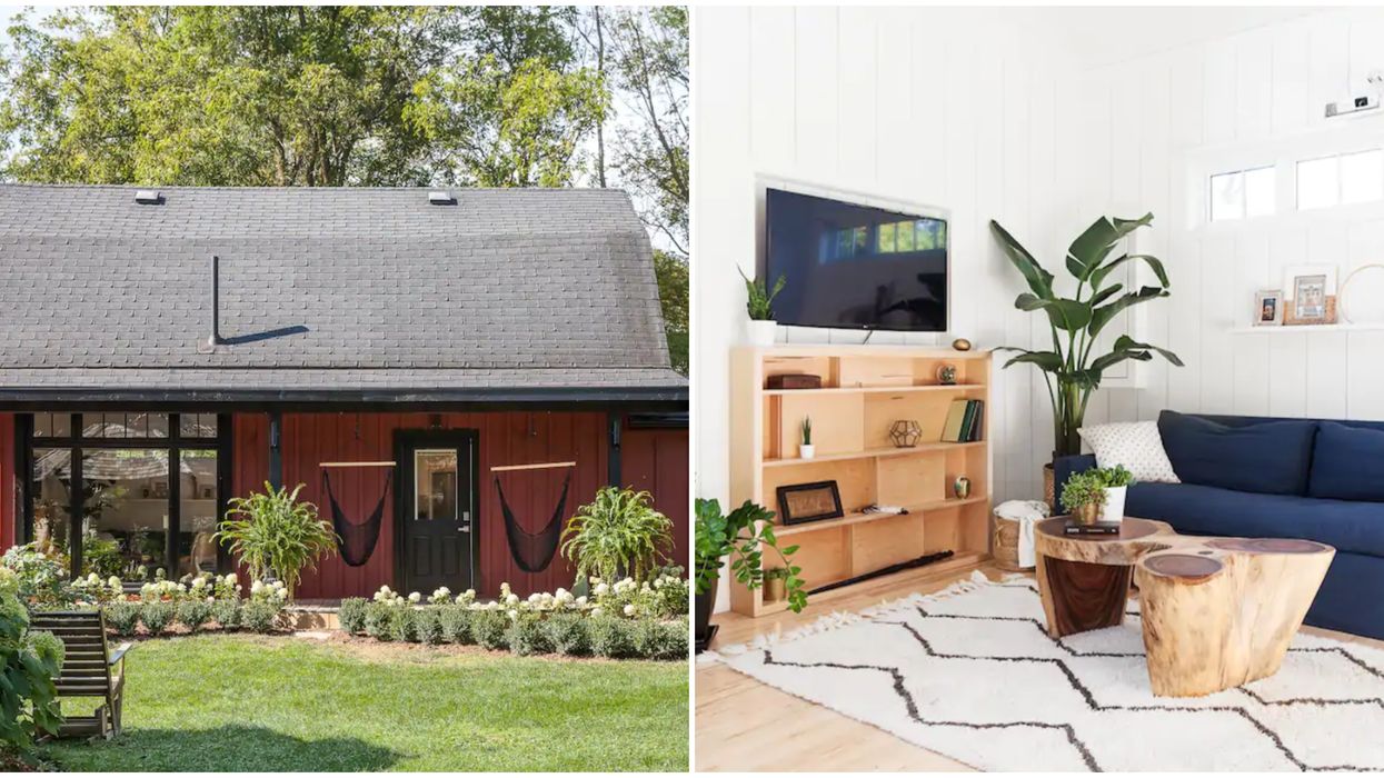 A Barn Airbnb In Ontario Is Rustic On The Outside And Elegant On The Inside