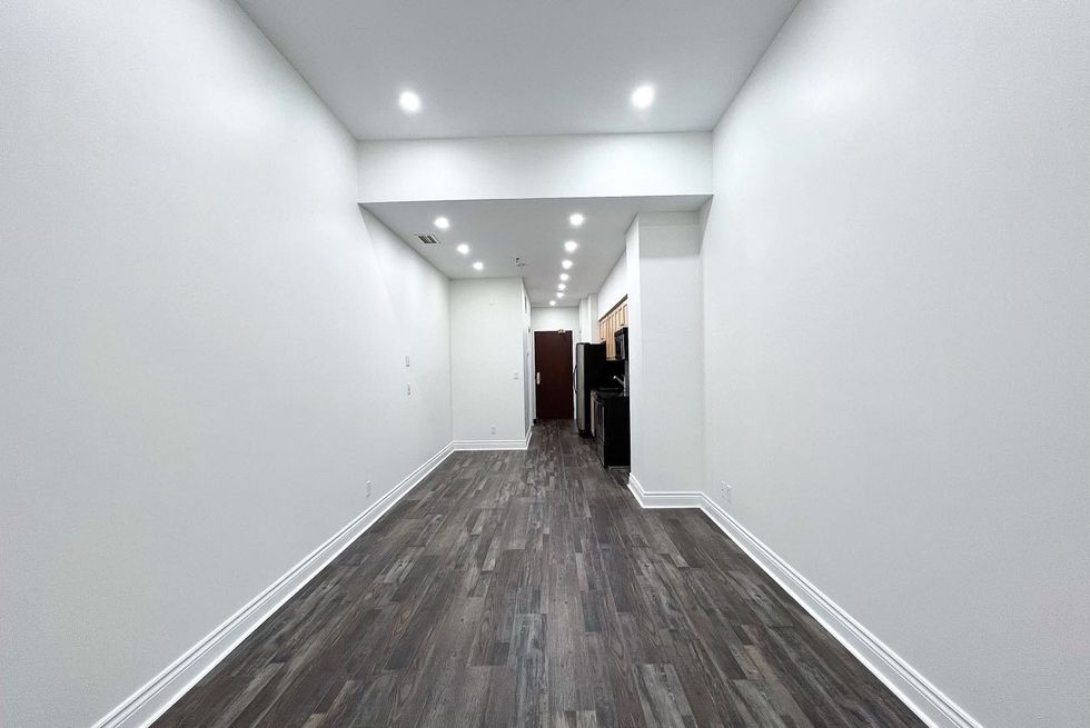 A basement apartment for rent in Toronto, ON.