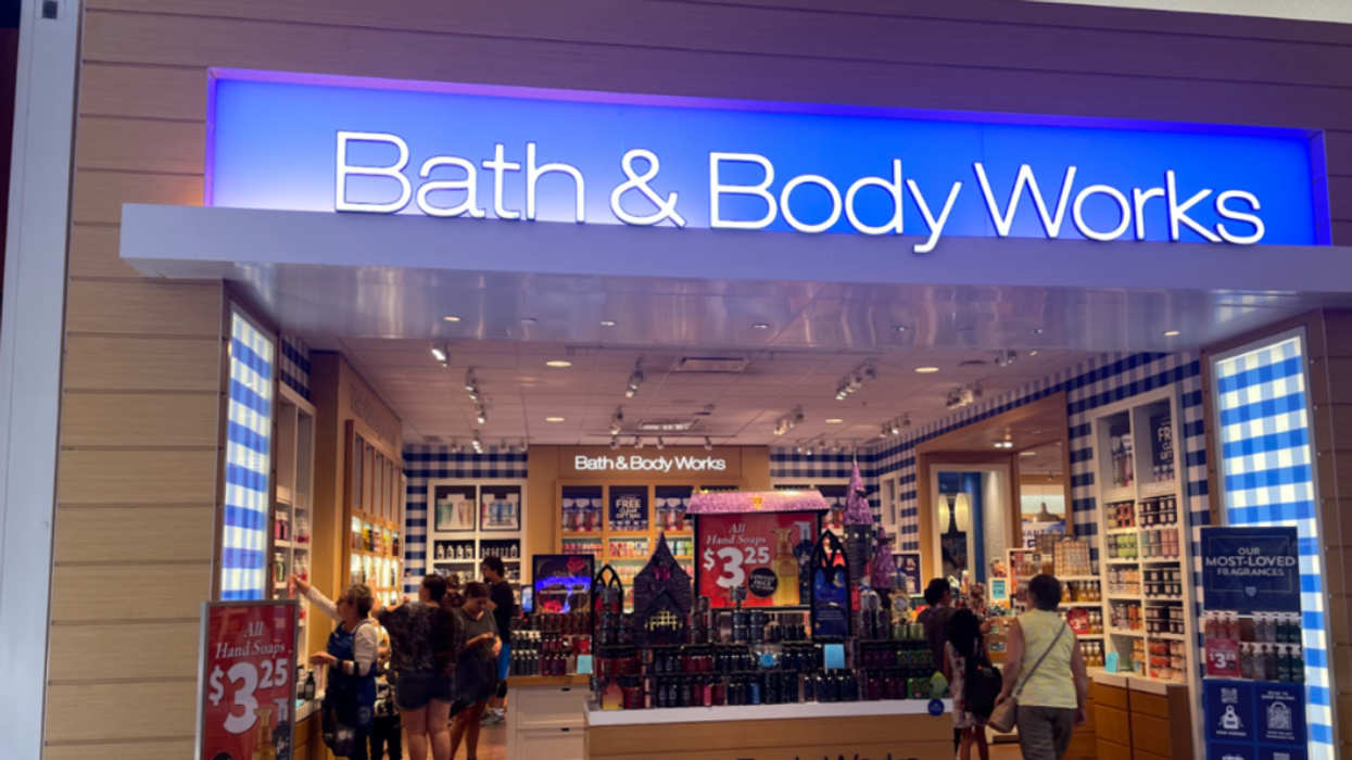A Bath & Body Works in Ontario.