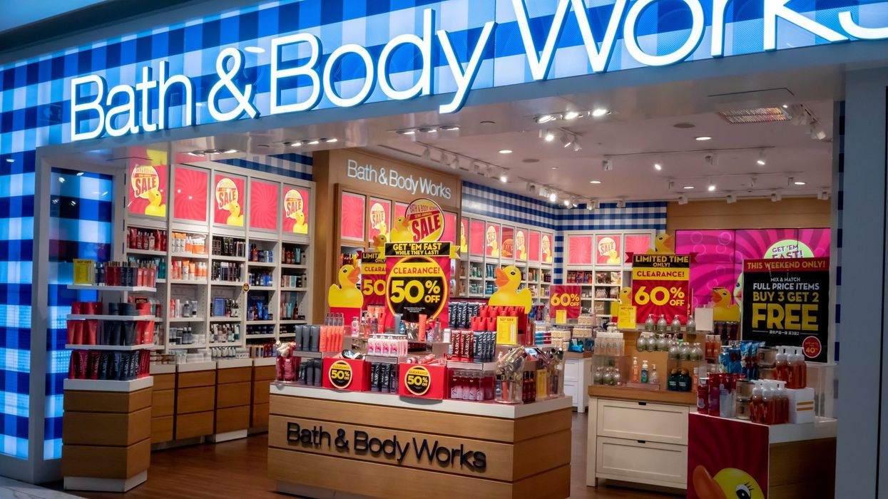 A Bath & Body Works store (illustrative).