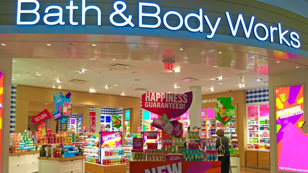 A Bath & Body Works store.