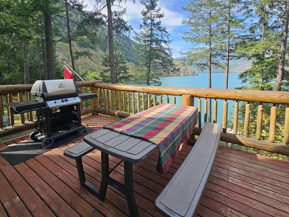 A BC cabin for sale.