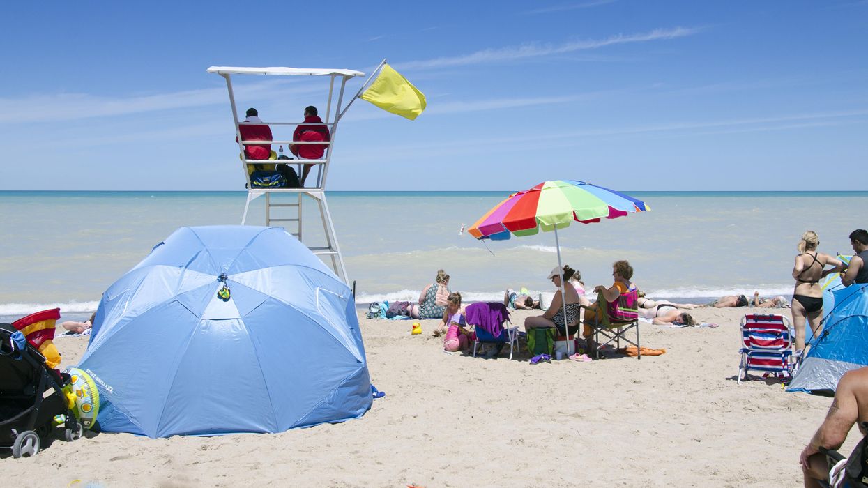 A beach in Ontario.
