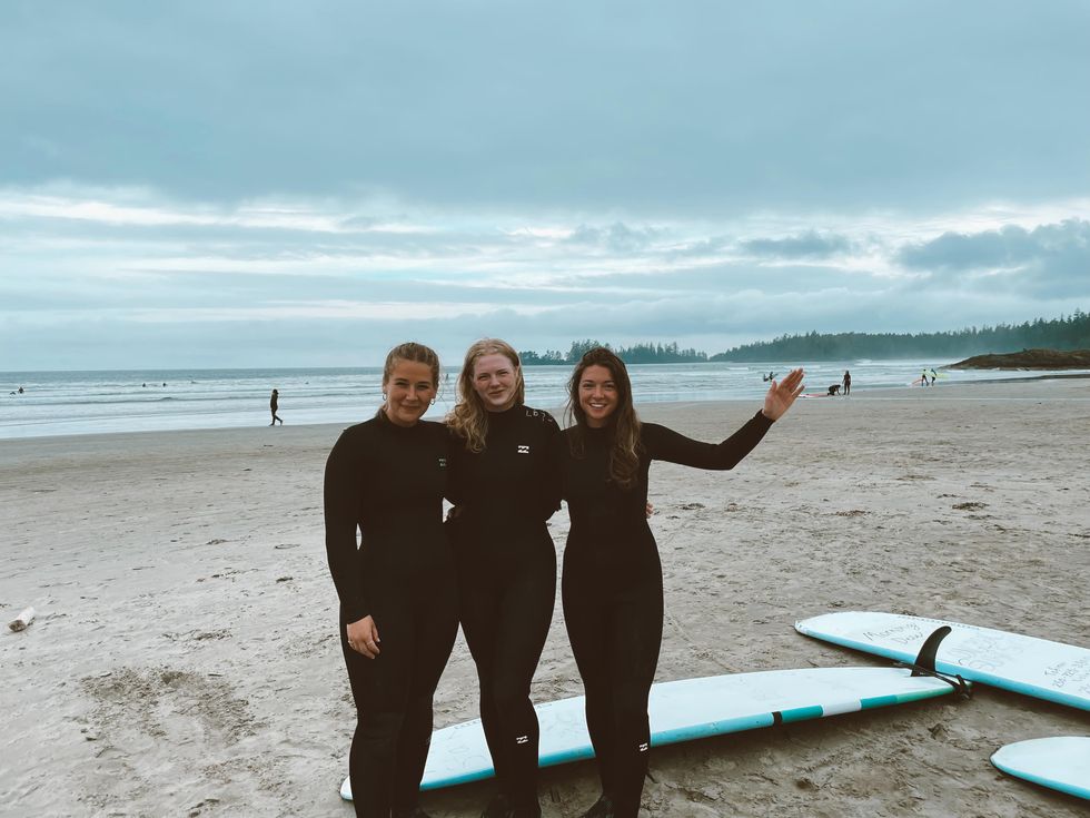 A beach in Tofino, B.C.