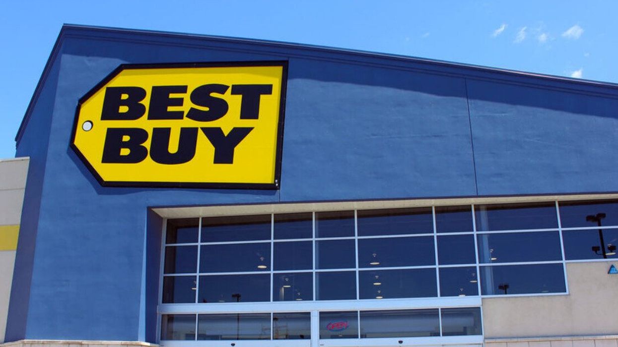 A Best Buy store in Etobicoke.