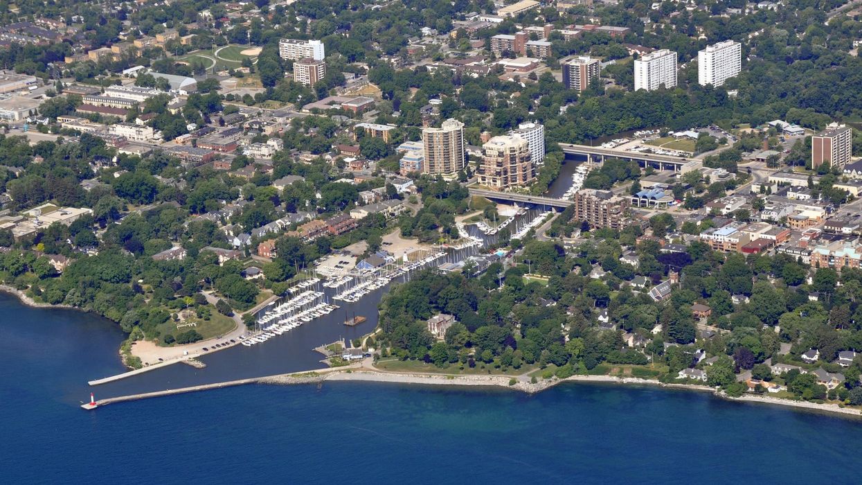 A birds-eye view of Oakville.
