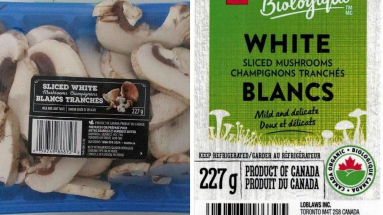 A Bunch Of Mushrooms Have Been Recalled in Canada Due To Listeria Concerns