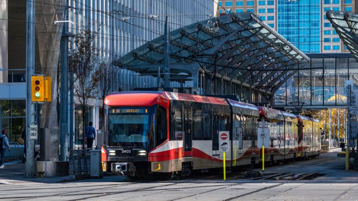 A Calgary Transit Ctrain.