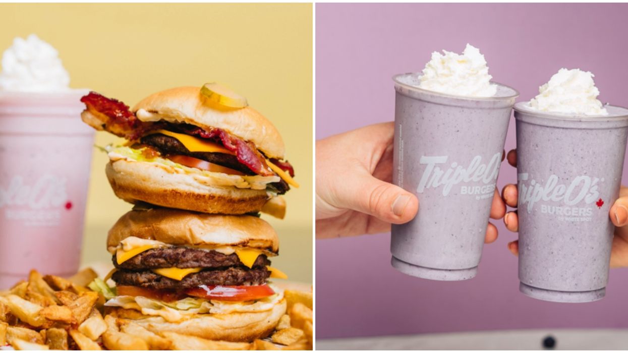 A Calgary Triple O's Just Opened & It's A Drive-Thru For Burgers And Shakes