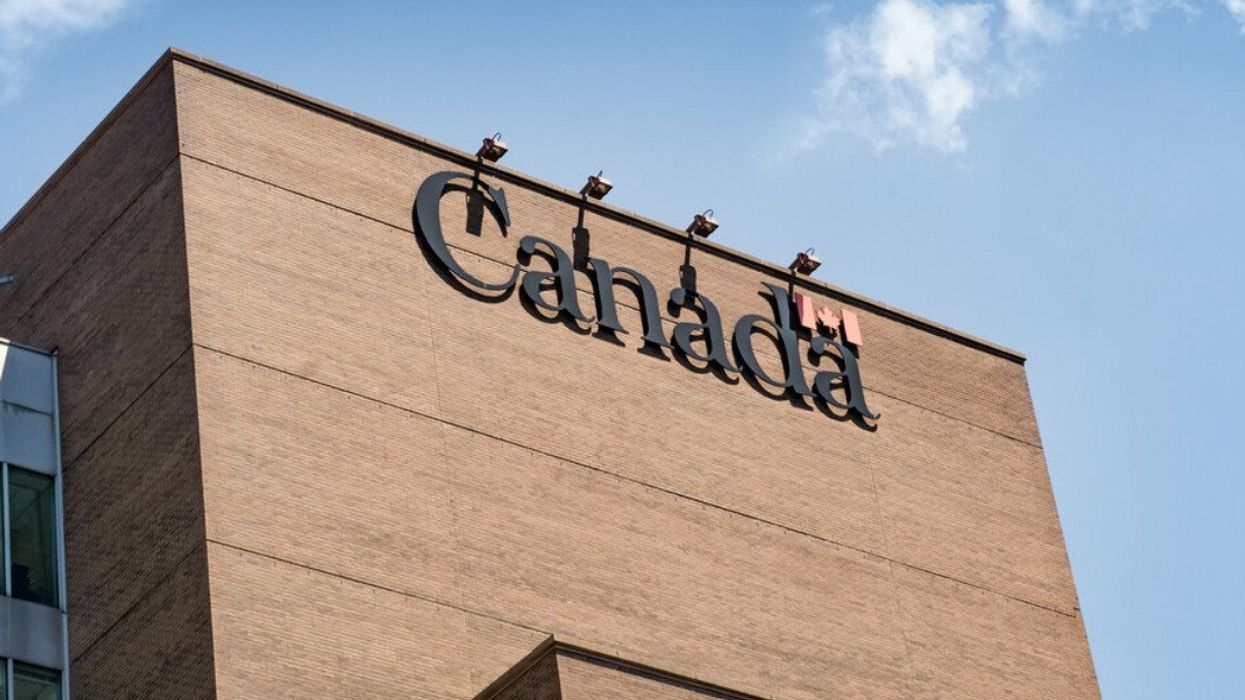 A Canada Revenue Agency (CRA) building.