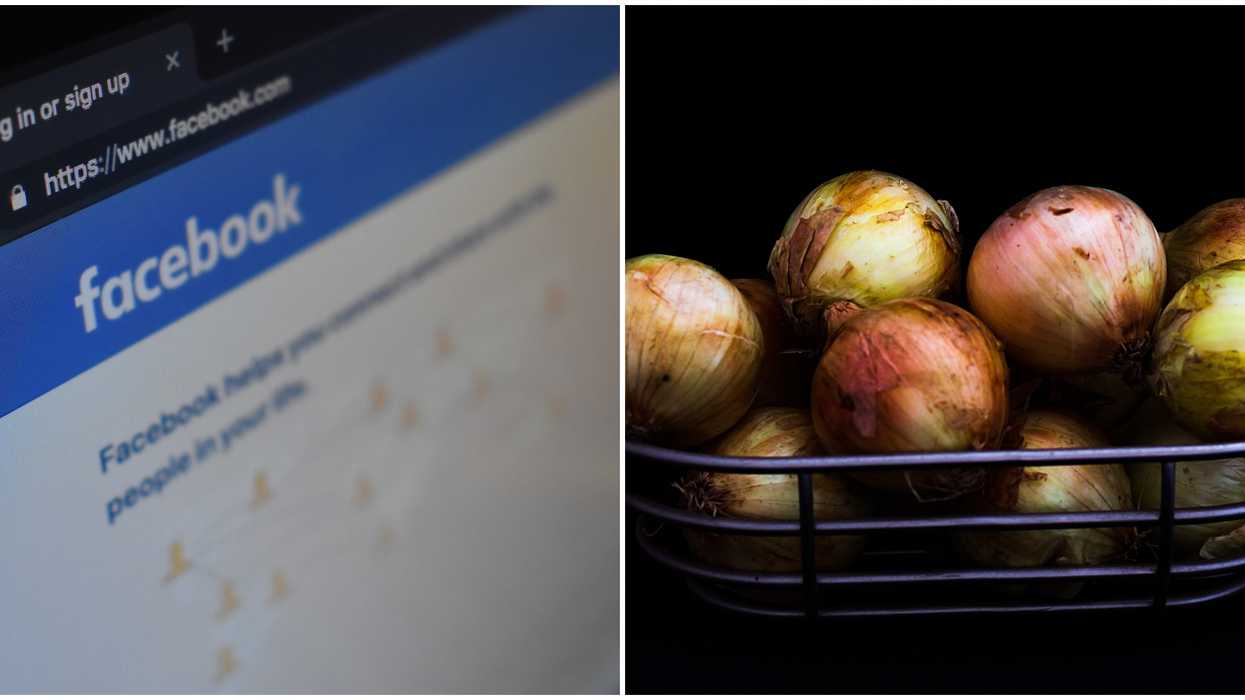 A Canadian Farm's Onion Pic Was Deemed Too Sexy For FacebookIs But Its Back