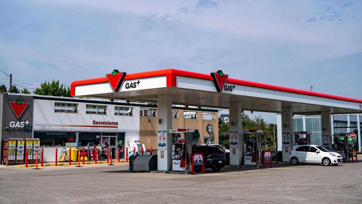 A Canadian Tire gas station in Toronto.