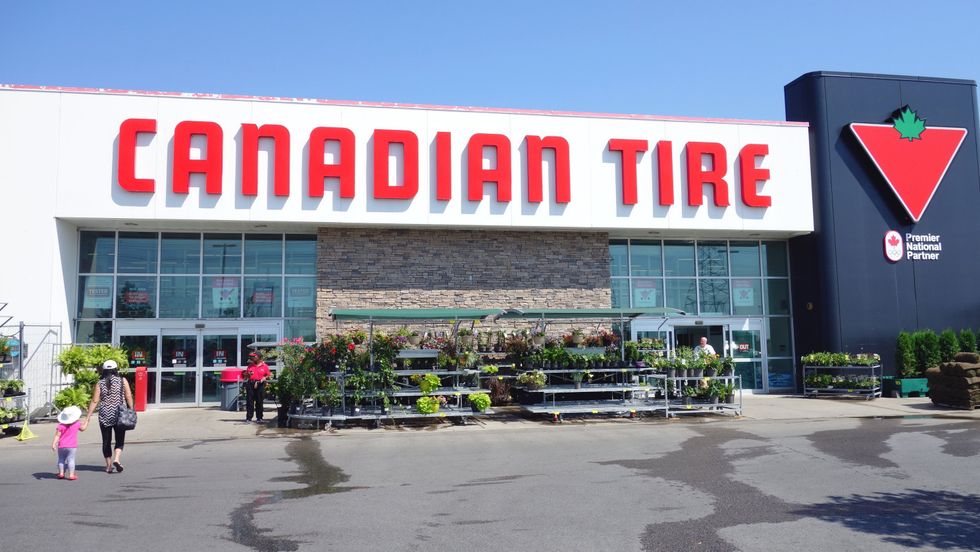 A Canadian Tire in Ontario.