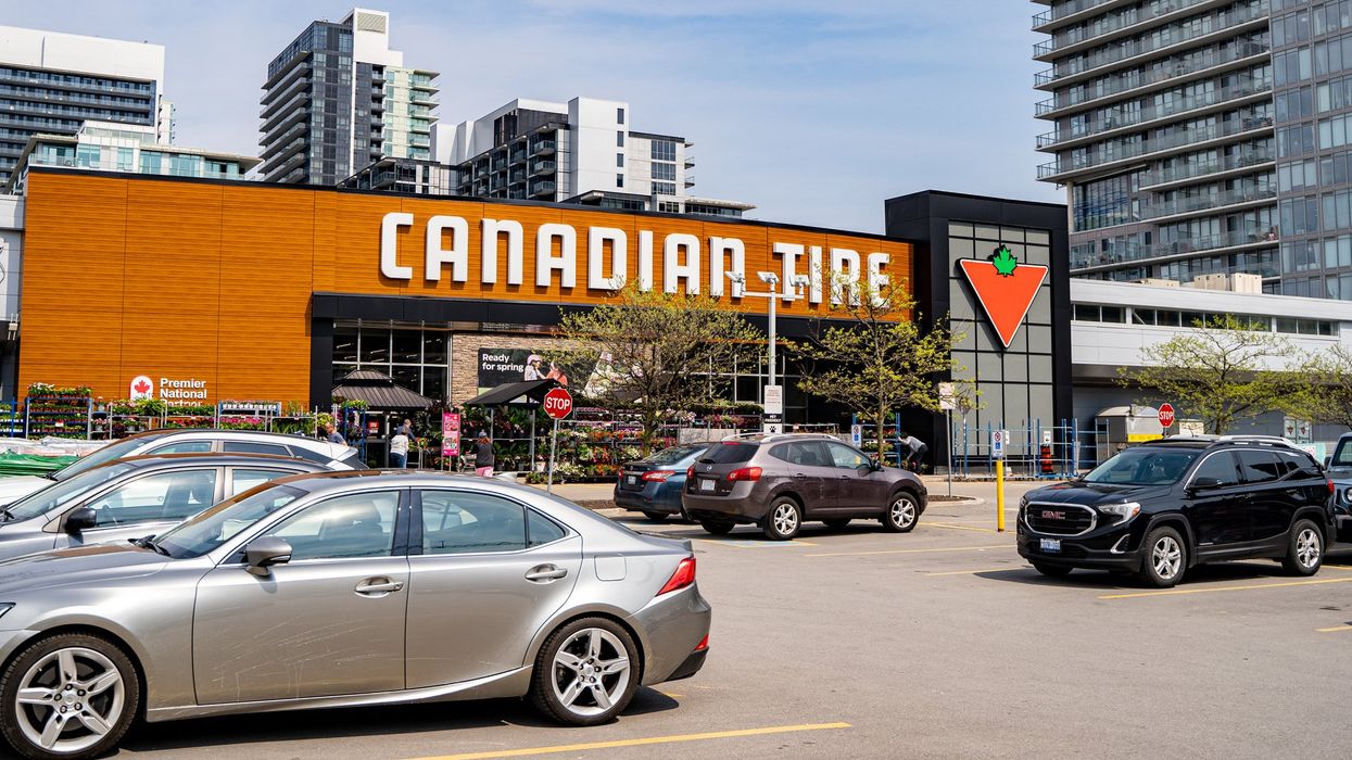 A Canadian Tire in Toronto, Ontario.