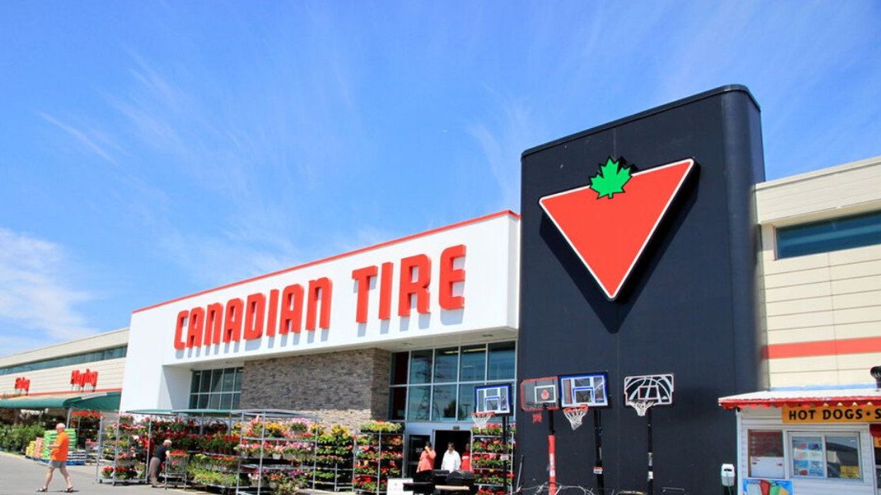 A Canadian Tire store outside Toronto.