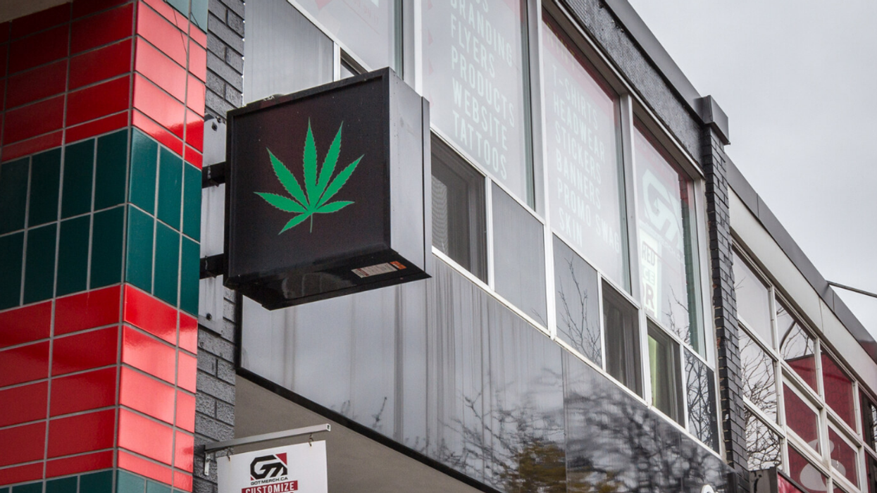 A cannabis store in Toronto.