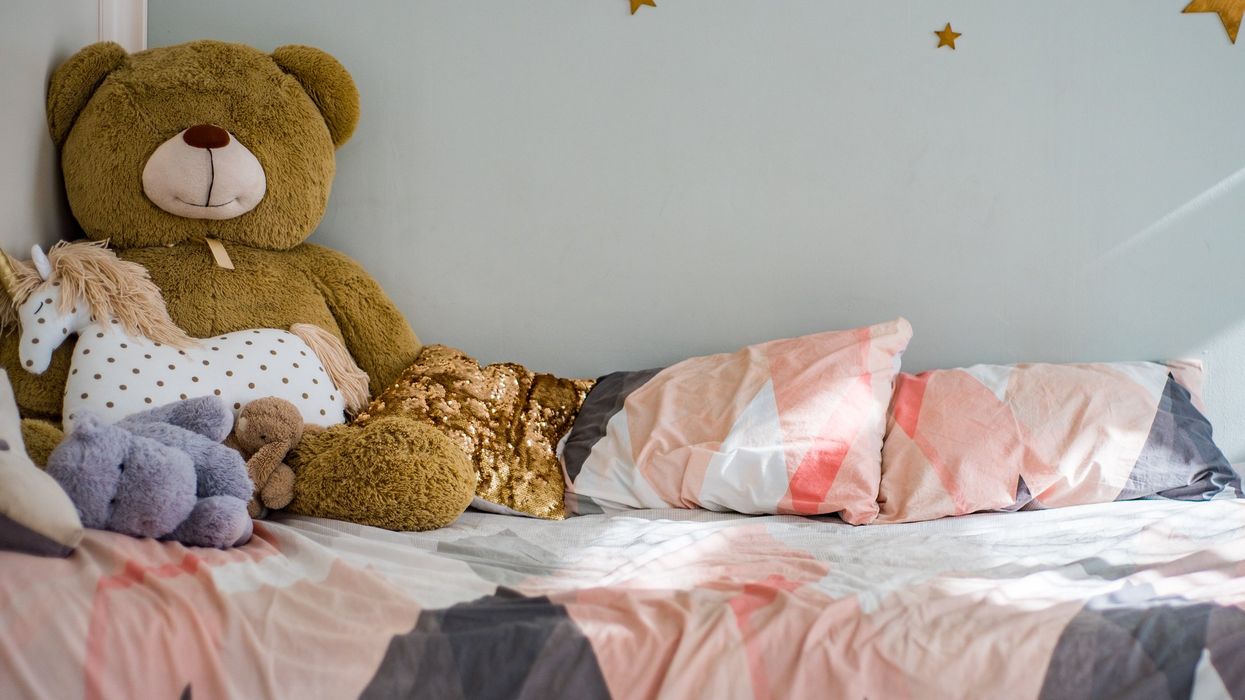 A child's bedroom.