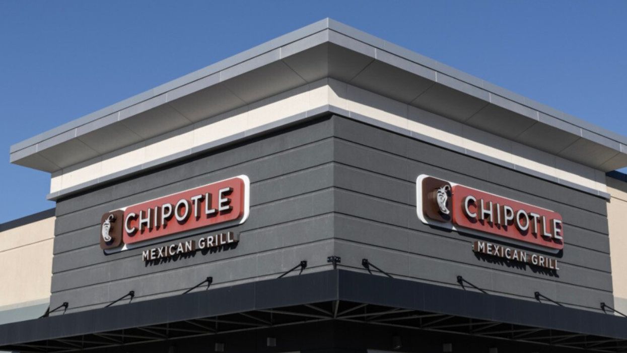 A Chipotle opening in Edmonton Alberta.