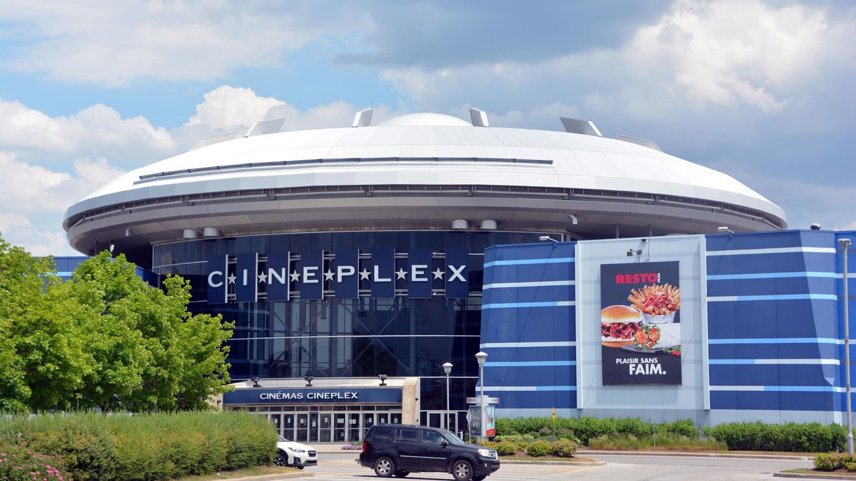 A Cineplex theatre in Quebec.