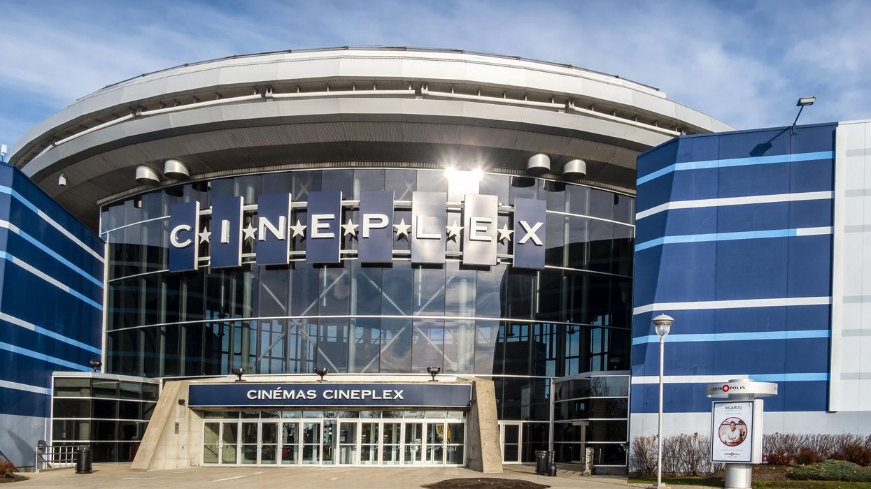 A Cineplex theatre.
