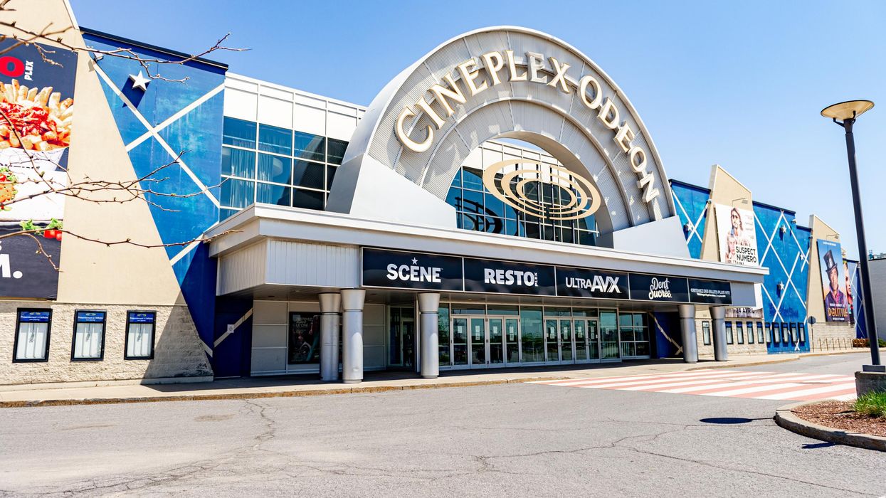 A Cineplex theatre.