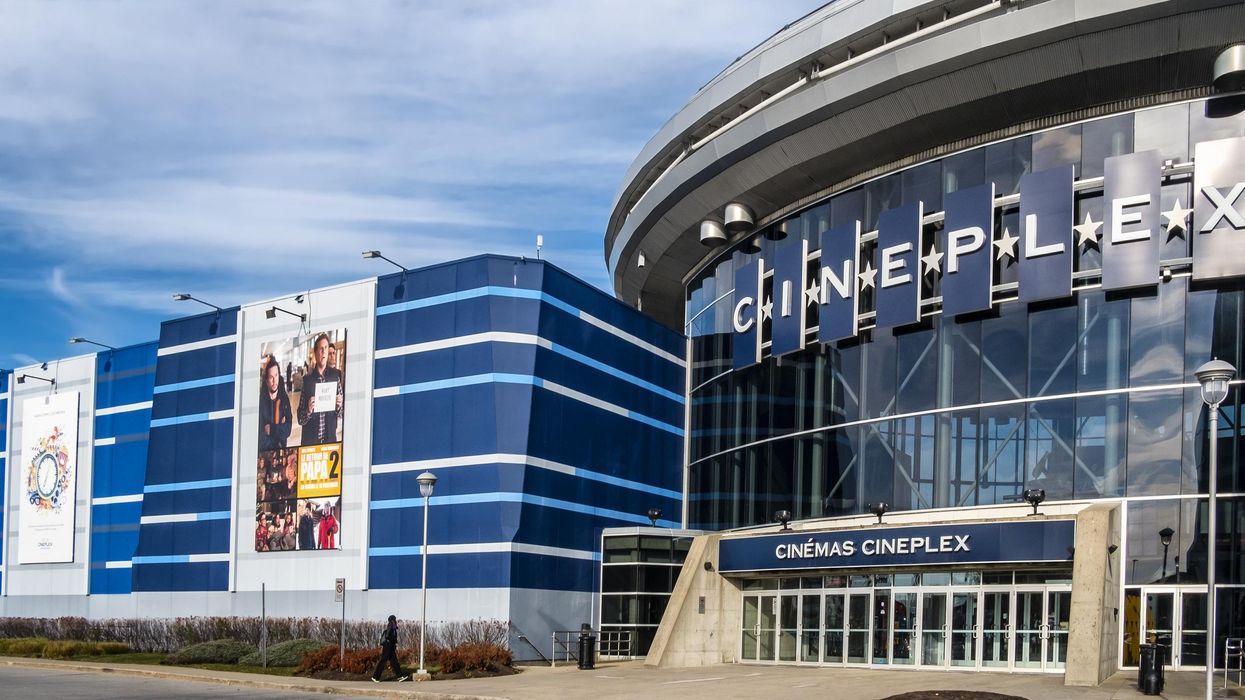 A Cineplex theatre.