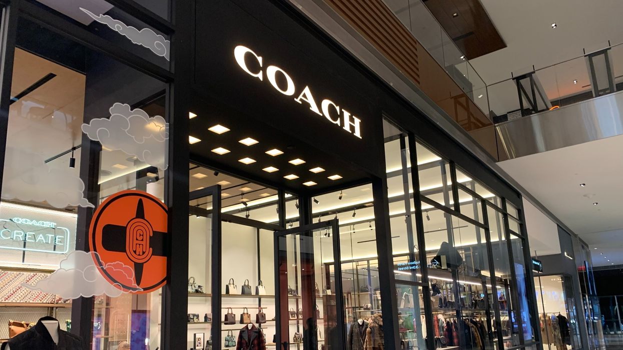 A Coach store.