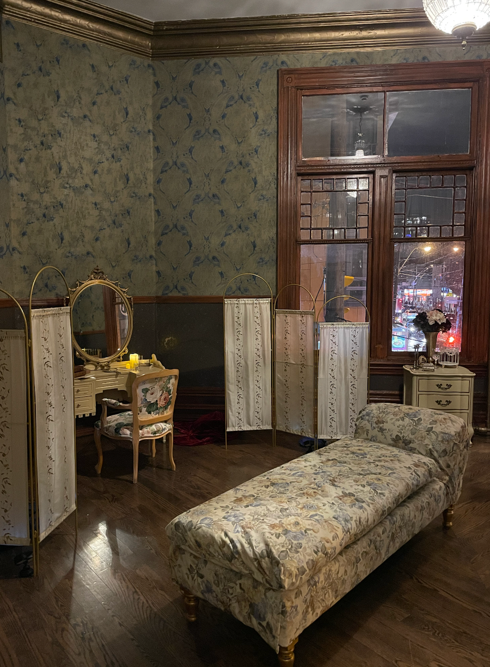 A corner at the venue.