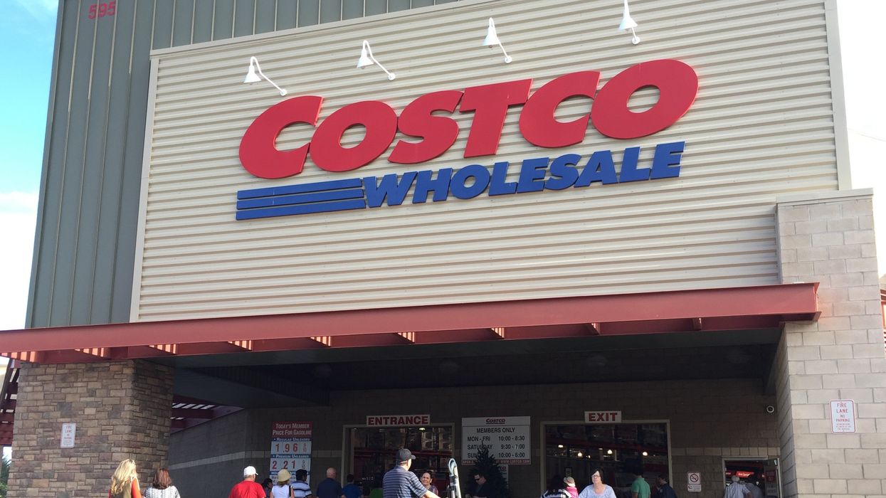 A Costco store.
