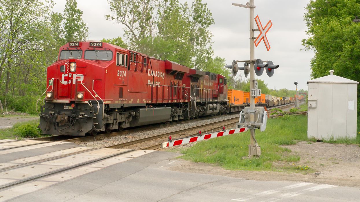 A CP freight train.