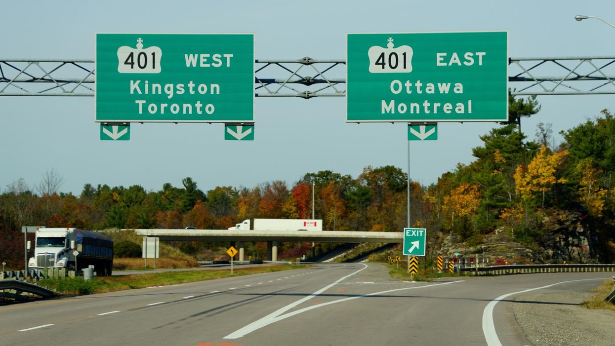 A Crash On Highway 401 Left Two People Dead After Several Transport Trucks Collided