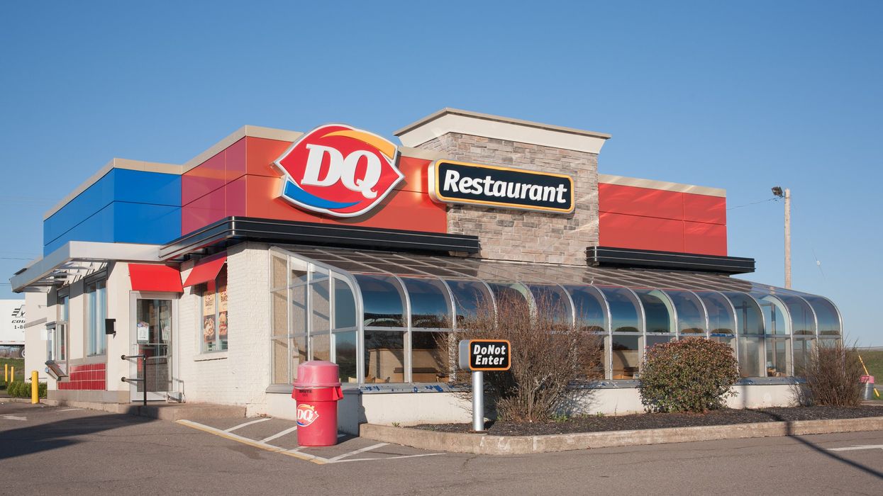 A Dairy Queen location.