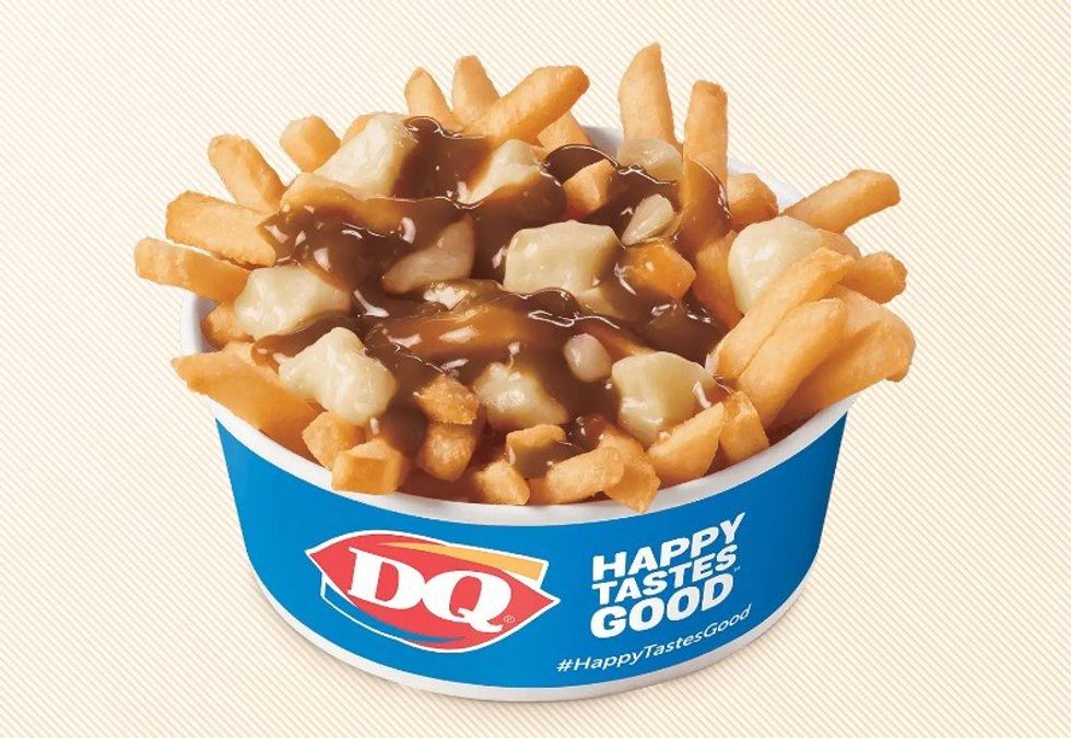 A Dairy Queen poutine.