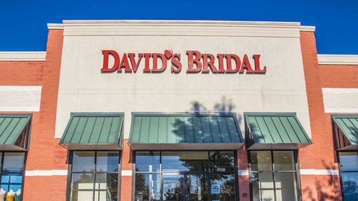 A David's Bridal store.