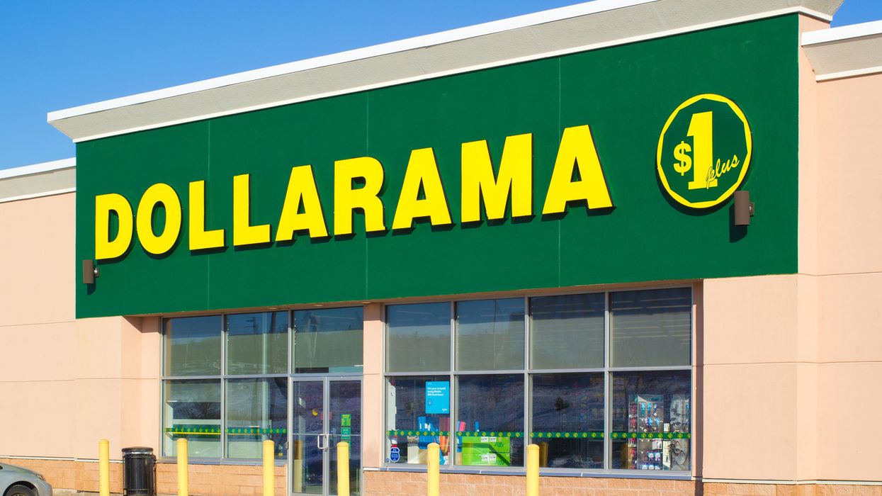A Dollarama store front.