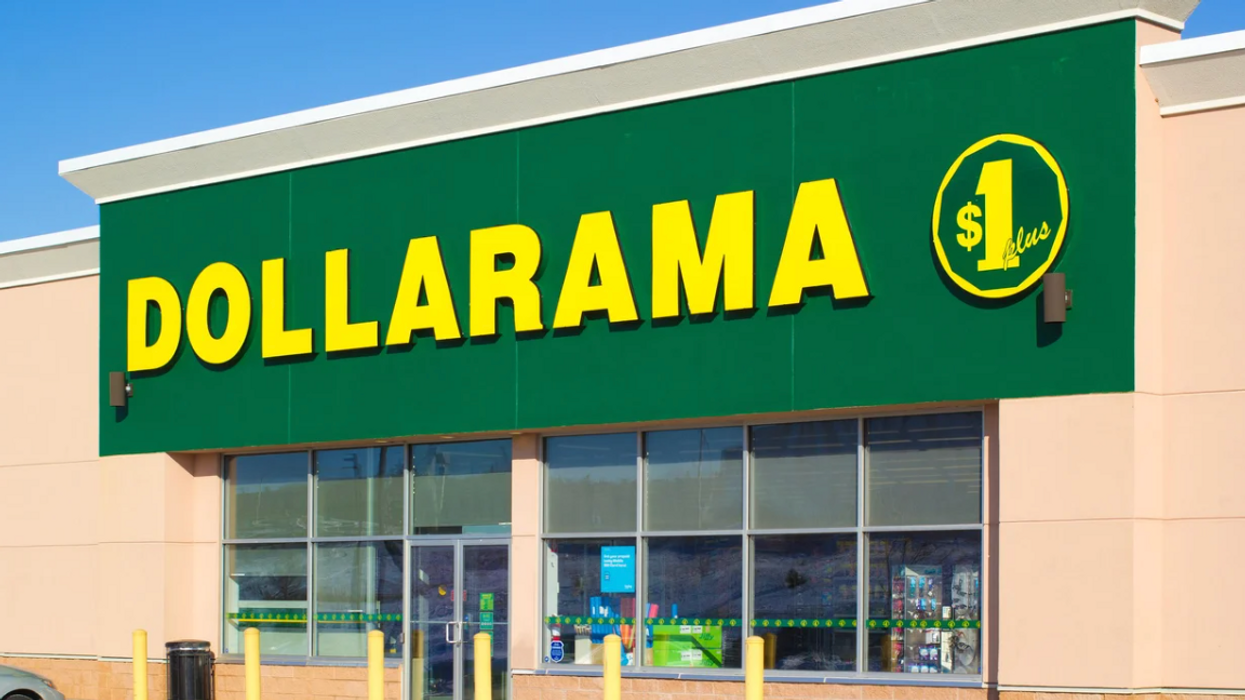 A Dollarama store front.