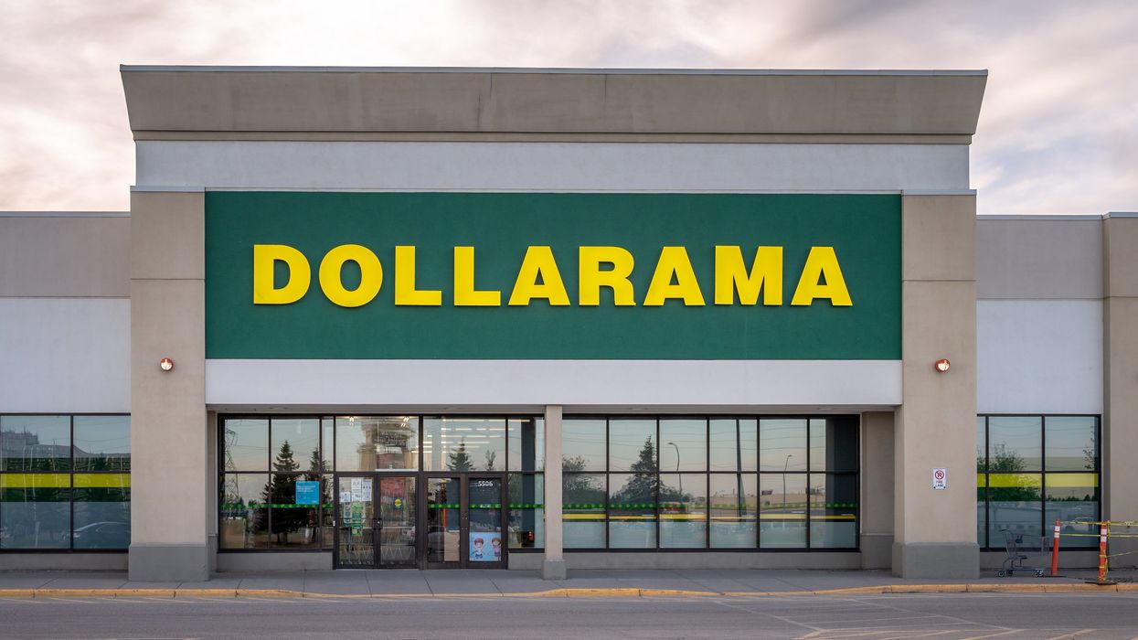 A Dollarama.