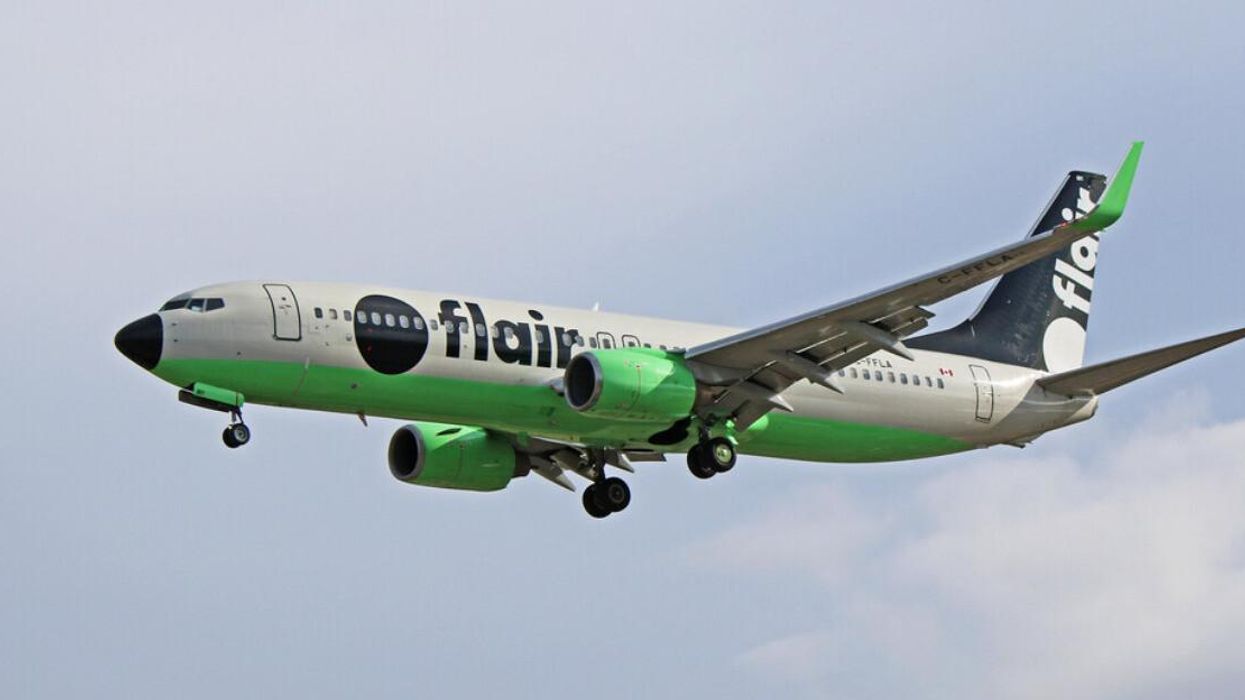 A Flair airplane.