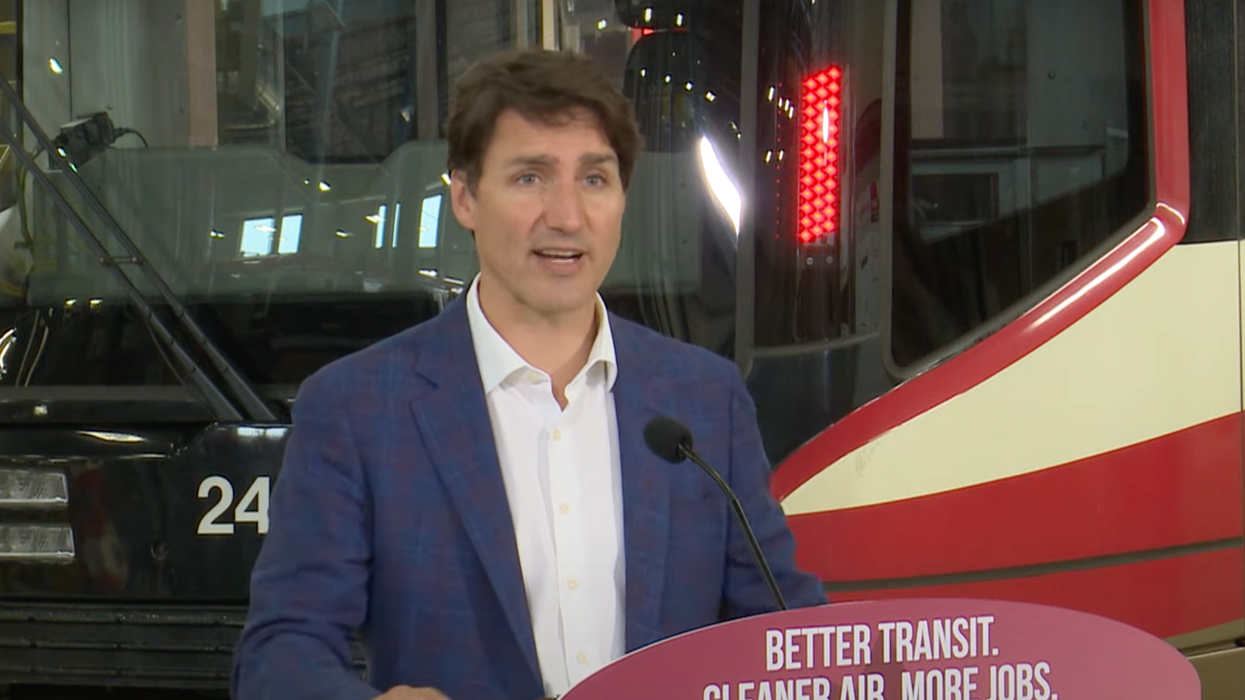 A Former PPC Official Has Been Arrested For Throwing Gravel & Small Rocks At Trudeau