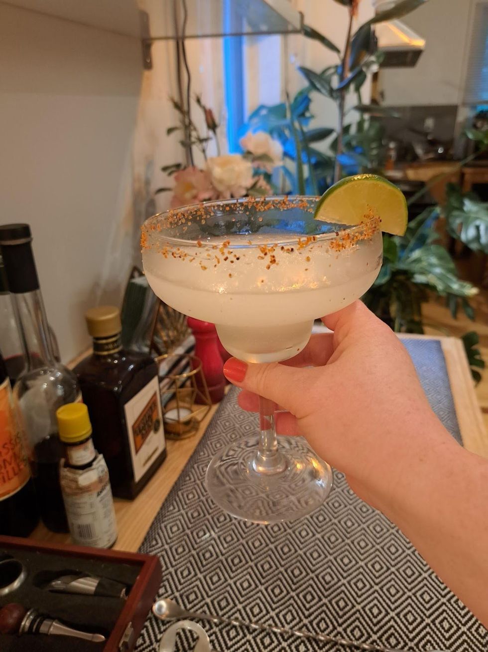 A frozen margarita.