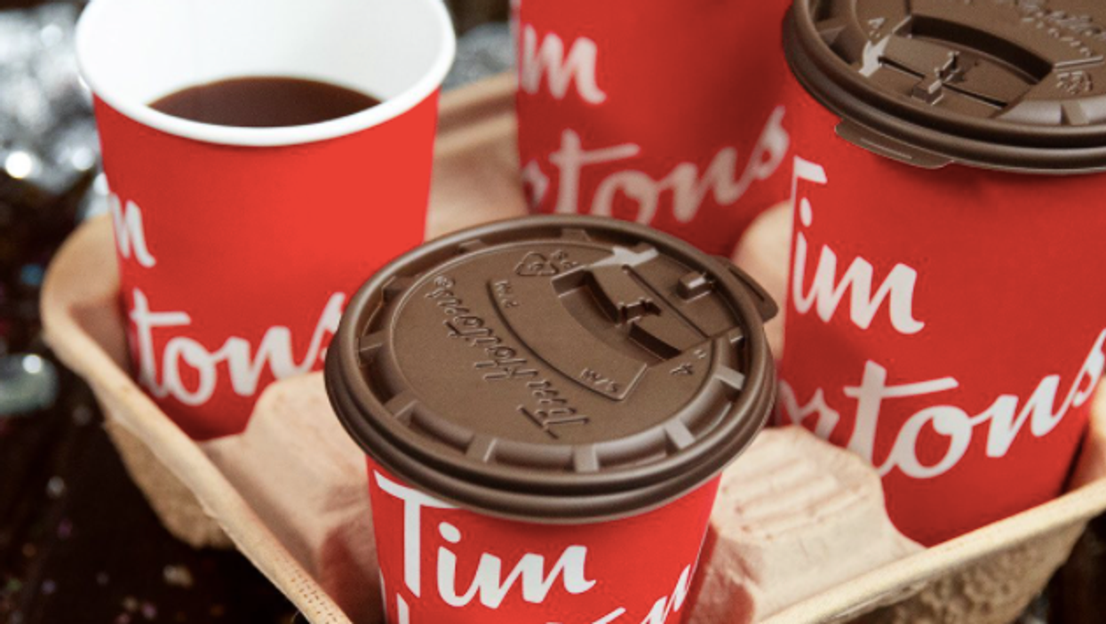 A generic picture of Tim Hortons' coffees.