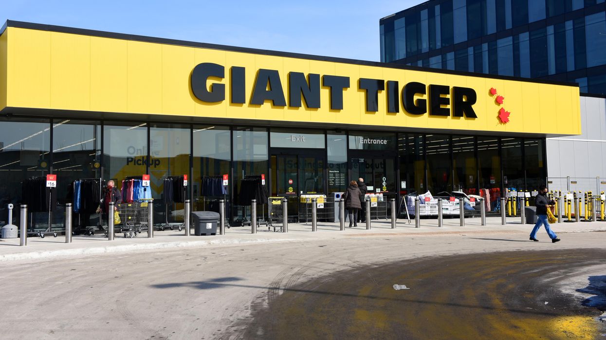 A Giant Tiger store.