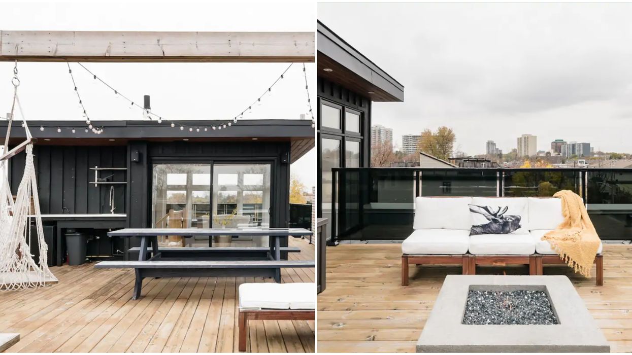 A Gorgeous Ottawa Airbnb Is Like Having Your Own Rooftop Spa With A View