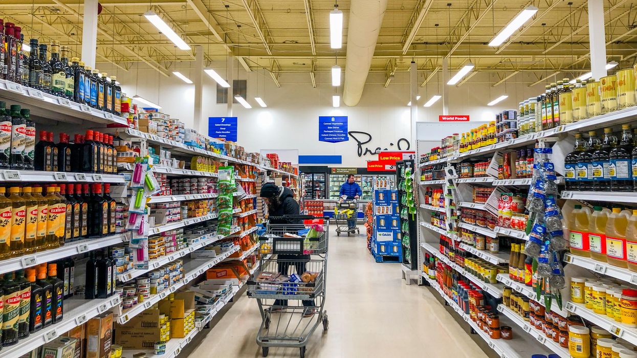 A grocery store in Canada.