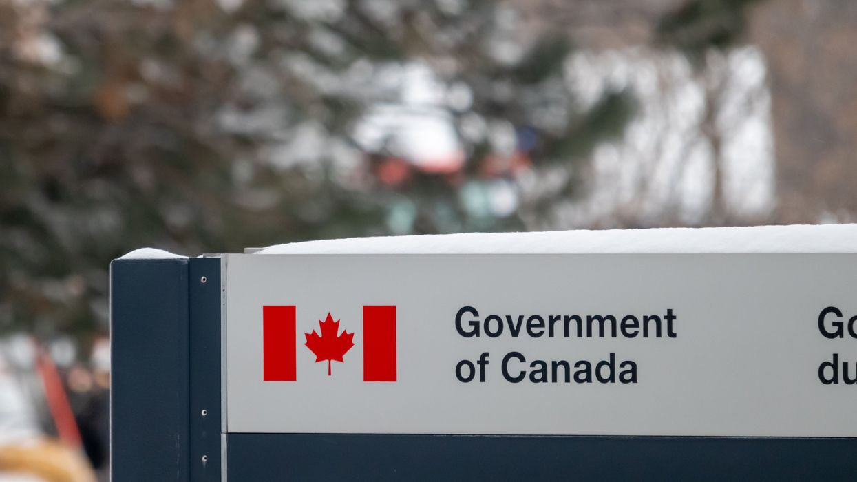 A Health Canada sign at a government office in Ottawa.