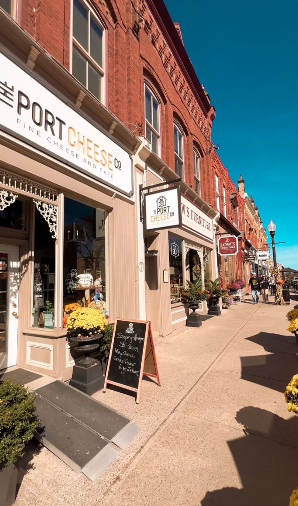 A historic main street.