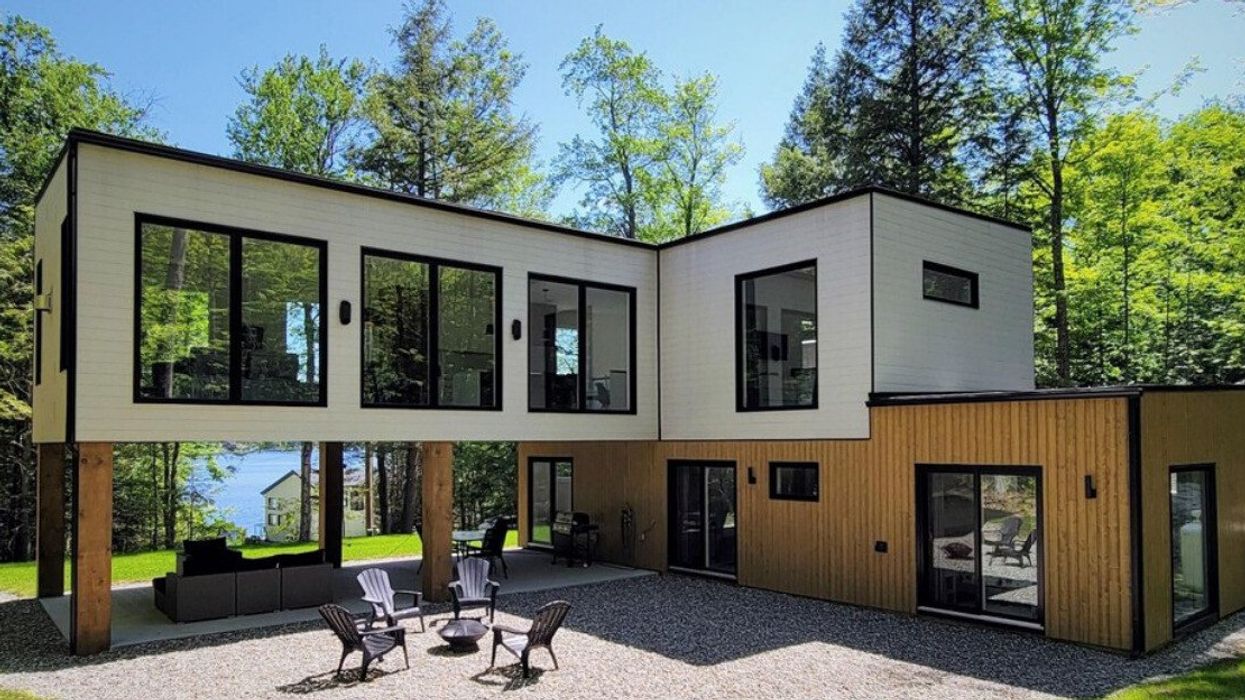 A home for sale in Magog, Quebec.