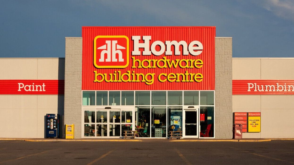 A Home Hardware storefront.